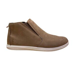 Olukai Women’s Brown Leather Hawai’iloa Manu Hope Slip-On Booties Size 8